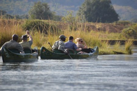 Canoeing the Zambezi