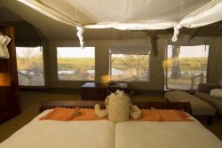 Safari Club Entry Accommodation - Linyanti_Bush_Camp_interior_tent